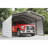 Steel Carport With 2 Side Wall Kits, 12X20X7-100015445