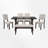 Abdulazis 6 - Person Trestle Dining Set-594654915