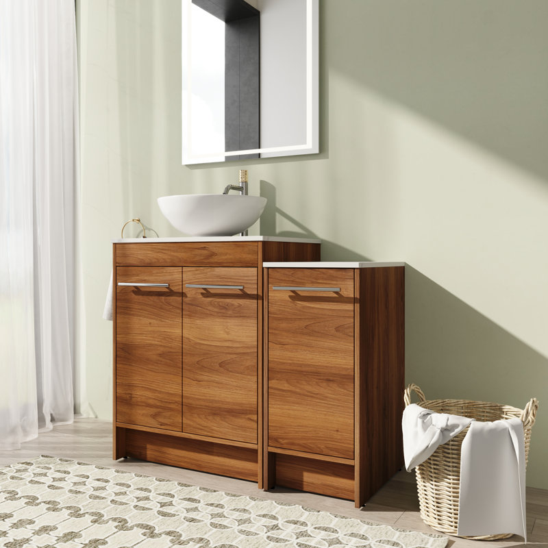 Meuble-lavabo simple 35,47 po avec comptoir
