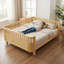 Grand lit plateforme en bois-933238167