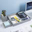 Marble Stackable Desk Organiser Set