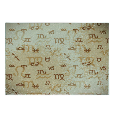 East Urban Home Glass Christam Cutting Board