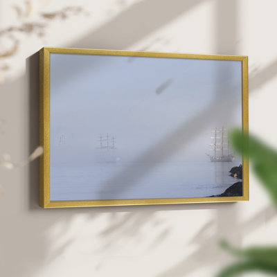 In the Mist -Framed Print - Restickable