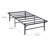 Rubino Steel Folding Bed, Easy Assembly & Storage, Underbed Clearance, No Box Spring Needed-224592184-230674767