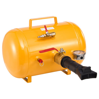 Air Tire Bead Seater, 5 Gal / 18.9 L, Heavy Duty Tire Bead Blaster Tool, 87-116 PSI Operating Pressure, Air Trigger Seating Inflator for Pickup, Truck, ATV, Jeep, Van, Lawn Tractor, RV, Yellow