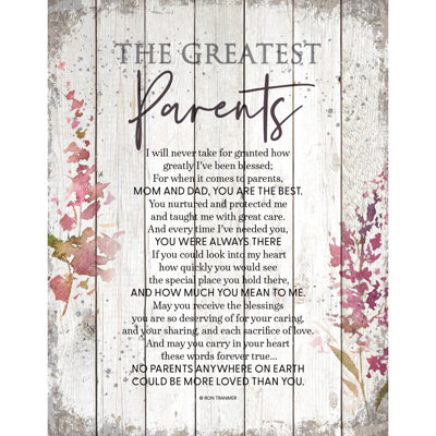 " Greatest Parents "