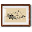 Graphite Fruit I, reproduction encadrée sur papier-339329404-339329405