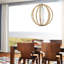 Carissa 1 - Light Sphere Pendant-28213466