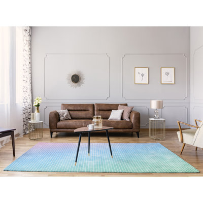 Chenille Geometric Indoor Rug