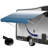 VEVOR Blue Polyvinyl Chloride (PVC) Awning