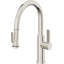 Corsano Contemporary Pull Down Kitchen Faucet with Squeeze Sprayer Low Spout and FB Series Handle-710316635