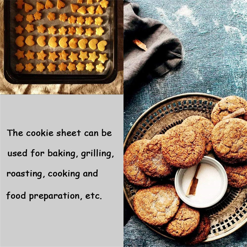 Ebern Designs Onela 3 Piece Non-Stick Steel Bakeware Set