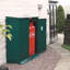 Asgas 6 ft. W x 2 ft. D Gas Storage unit for 4 x 47kg gas bottles-87195291