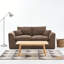 Canapé modulaire modulaire Cloud Couch, canapé moderne Comfy Cloud, 2 places avec housses de coussin Mobilier amovible pour le salon, la chambre à coucher, les appartements, les dortoirs, aucun assemblage requis-1087859874