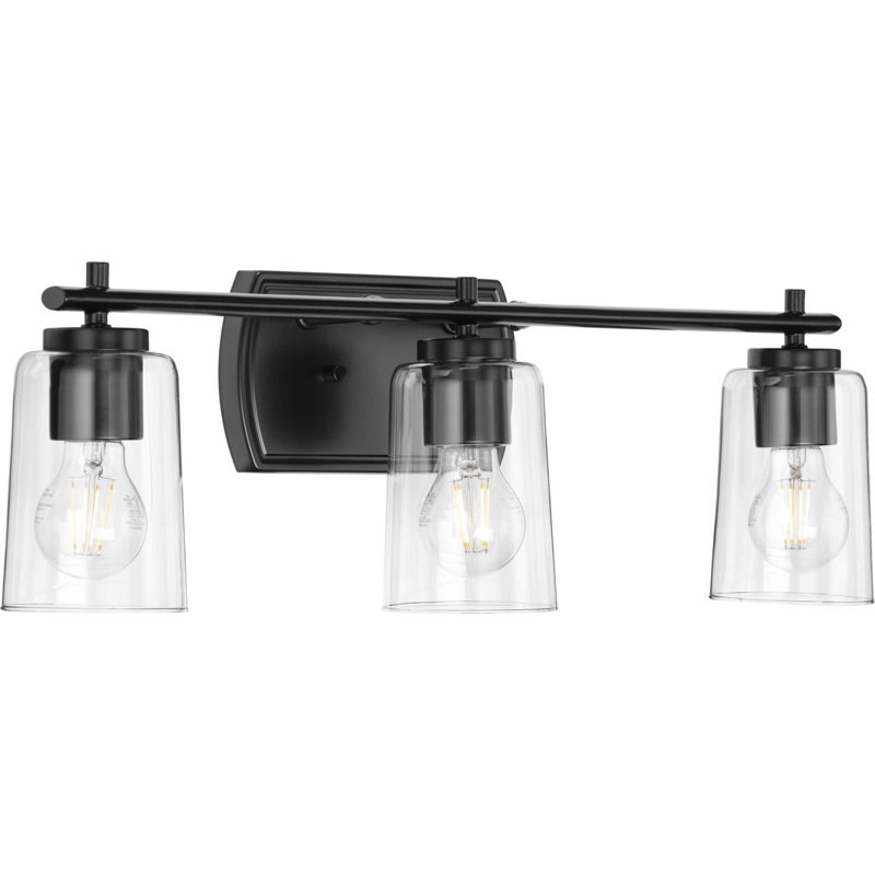 Éclairage pour meuble-lavabo 3 lumières Kilpatrick, Noir