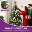 Green Artificial Pine Christmas Tree with Stand-263426623