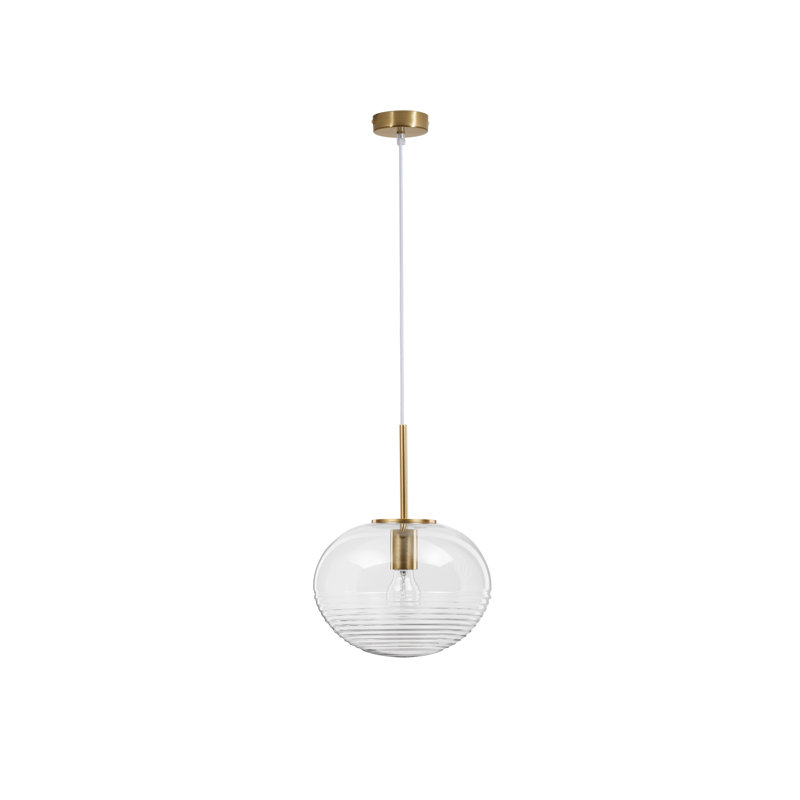 1 - Light Gold Sphere Pendant