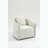 30.25''Wide Upholstered Swivel Armrest Barrel Chair With Pillow-1272215825