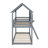 Twin Over Twin Bunk Bed Wood Bed-1649078799