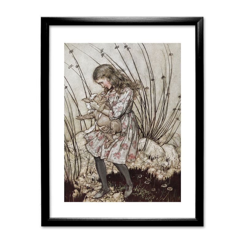 Arthur Rackham - Single Picture Frame Print, Black