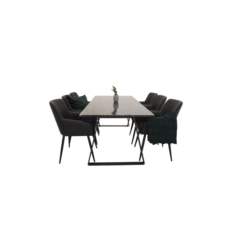 Steven 6 - Person Dining Set