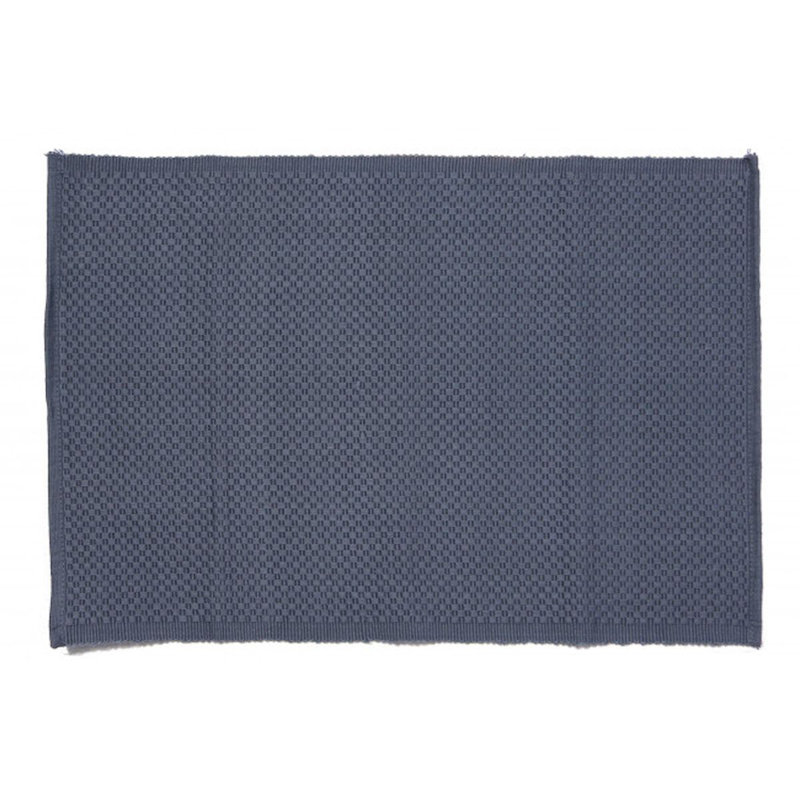 Ensemble de 4 napperons en coton Labrittany, Vert mousse