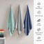 Ensemble de serviettes de bain anti-microbiennes 6 pièces 100% coton Adrien-1789954291