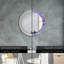 Huldar Glass Flat Wall Mirror