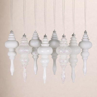 7" Shatterproof Finial Ornament