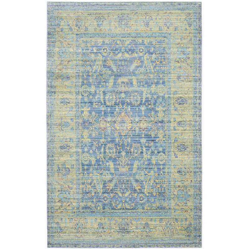 Frier Oriental Hand Woven Area Rug, Rectangle 152 x 244 cm