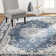 Tapis bleu Modena