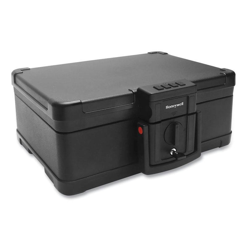 Black Digital Fire and Waterproof Security Safe with Programmable Lock