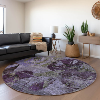Tapis intérieur / extérieur Oatfield avec envers antidérapant