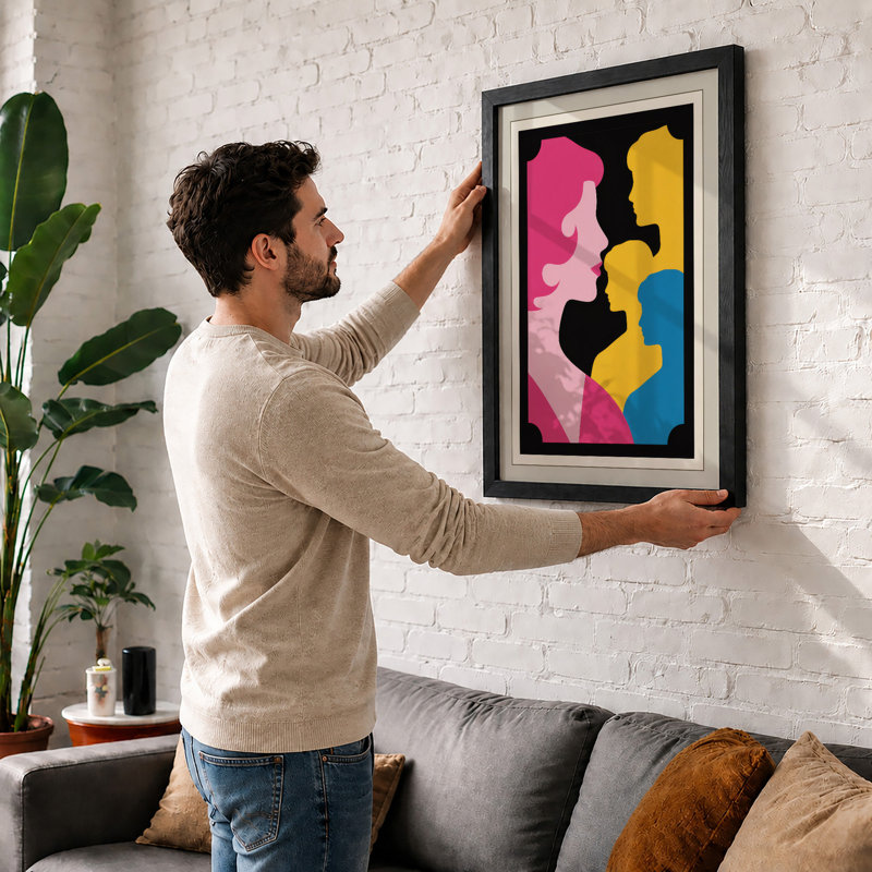 Profiles In Colour Modern - Print, Oak, A3 - 42.0 x 29.7 cm