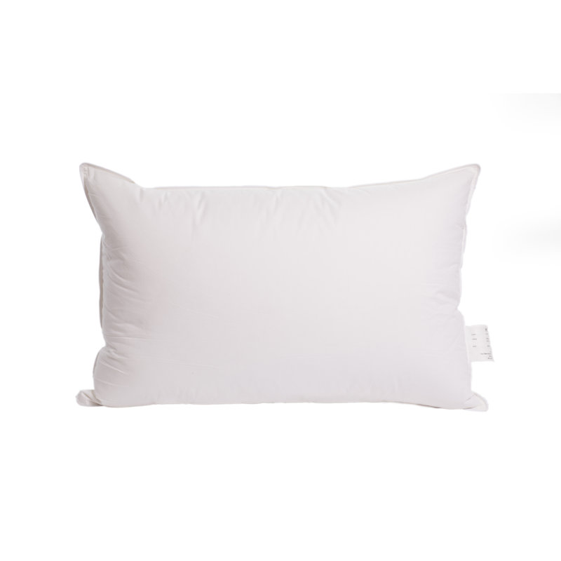 Goose Feather & Down Medium Firmness Pillow - great for side sleepers, Standard