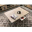 Wheel Coffee Table with Storage