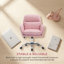 Chaise de bureau en polyuréthane - Polyvalence compacte pour votre meuble-lavabo, votre chambre à coucher ou votre coin créatif-1881377489