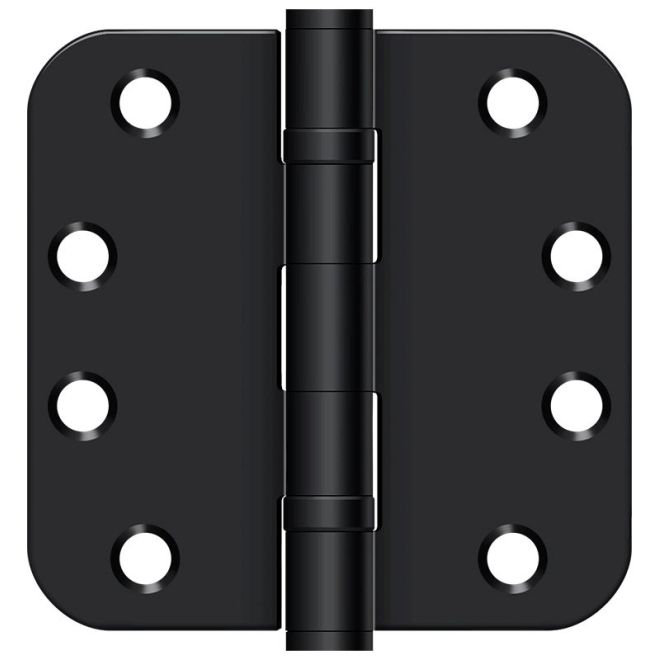 Steel Hinge, Paint Black, Steel