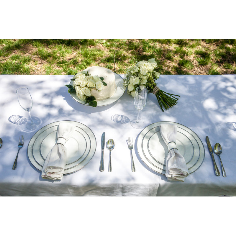 Swirl Enamelware Pasta Plate, Solid White Textured