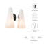 Applique murale 2 lumières Beacon par Modway-1488339654