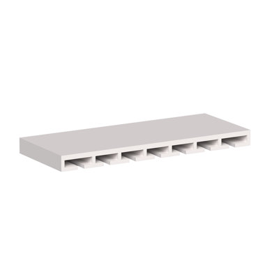 CASAINC Ready-to-Assemble W30"x D12" Kitchen Glass Holder