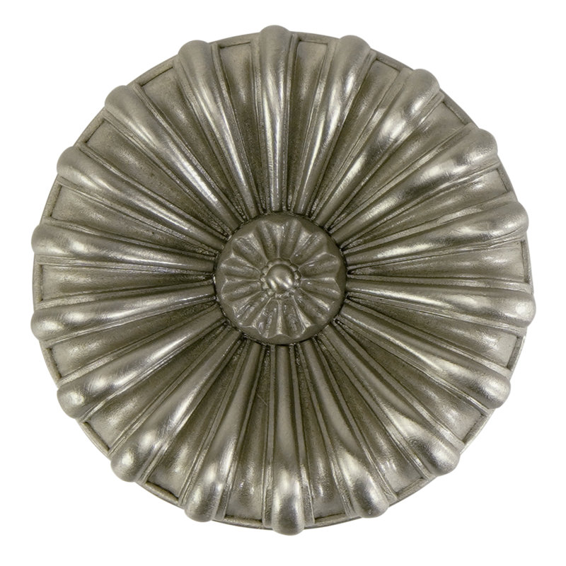 NANTUCKET Designer Knob, Satin Nickel
