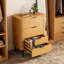 Commode 3 tiroirs en bois massif 