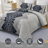 3-Piece Boho Aztec Western Quilt Set Textured Bedspread Coverlet with Pillowcases for All Seasons-122910338-122910332