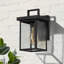 Applique murale noire