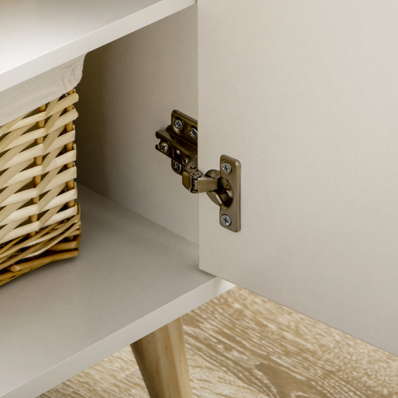 98.5 cm Wide 1 Drawer Manufactured Wood Sideboard