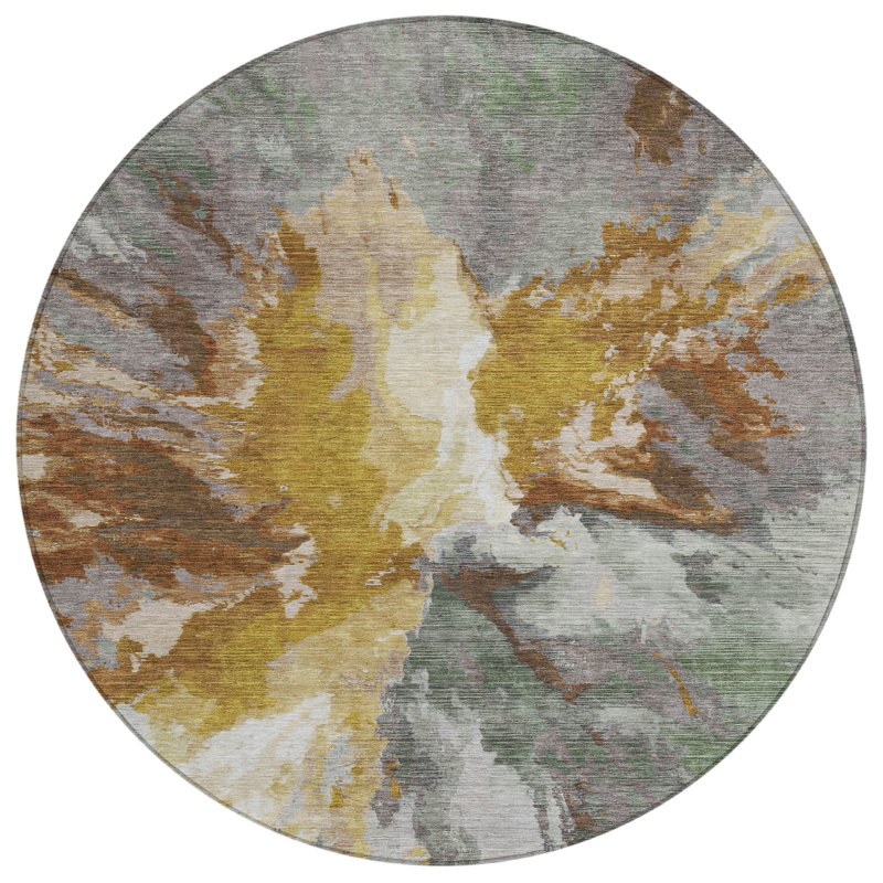 Tapis rond 8 po