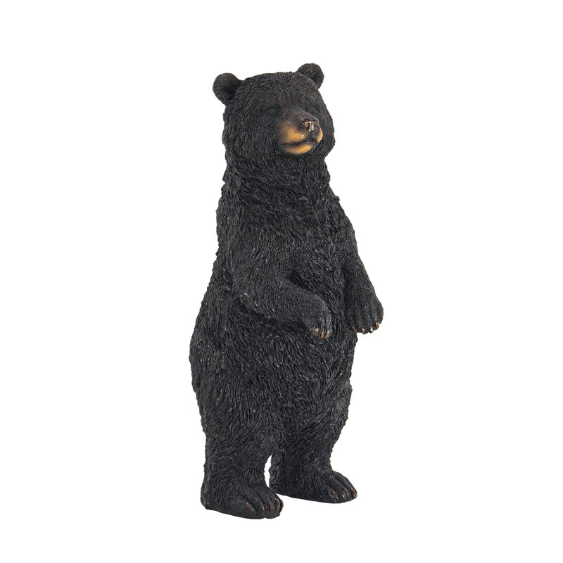 Statue debout Black Bear