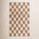 Madalene Checkered Hand-Loomed Jute Area Rug 