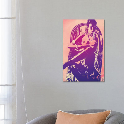 The Lady by Giuseppe Cristiano - Wrapped Canvas Print